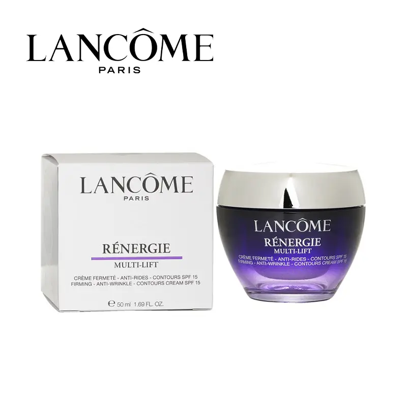 Lancome Renergie Multi-Lift Redefining Firming Facial Cream Moisturizer - Hydrating, SPF15, UV Protection, For All Skin Types - 50ml/1.7oz