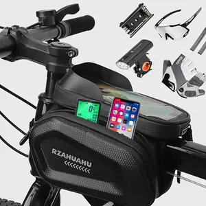 This large-capacity high-quality bicycle bag can be installed on both the front and the frame. It is adjustable and durable, and can safely store mobile phones, keys and essential items. It is a safety equipment for outdoor cycling Fixie Accessories