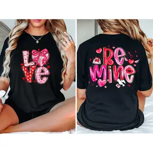 🌹   100% Cotton Double-Sided Love Shirt, Cupid Says Be Mine, Great Gift for Teens Avoiding V-Day Pressure. # teen single # AntiValentineVibes # TikTokFinds. # ShopTikTok.