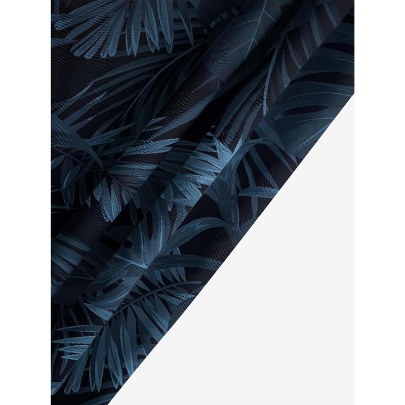 Men's Hawaiian Style Tropical Beach Plant 3D Digital Print Sleeveless Tank Top - Quick-Dry, Stretch Fabric, Perfect for Summer Vacations & Fitness, Machine Washable