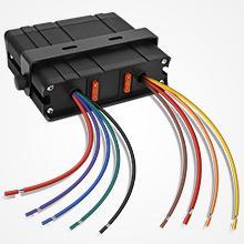 Nilight - 6 Gang Rocker Switch Box SPST Toggle Switch Panel 12V 24V 20A Switch Panel 60Amp Max for Automotive Cars Vehicles Boats RVs Campers SUVs Lighting Switchboard Nilight - 6 Gang Rocker Switch Box SPST Toggle Switch Panel 12V 24V 20A Switch Panel 60Amp Max for Automotive Cars Vehicles Boats RVs Campers SUVs Lighting Switchboard