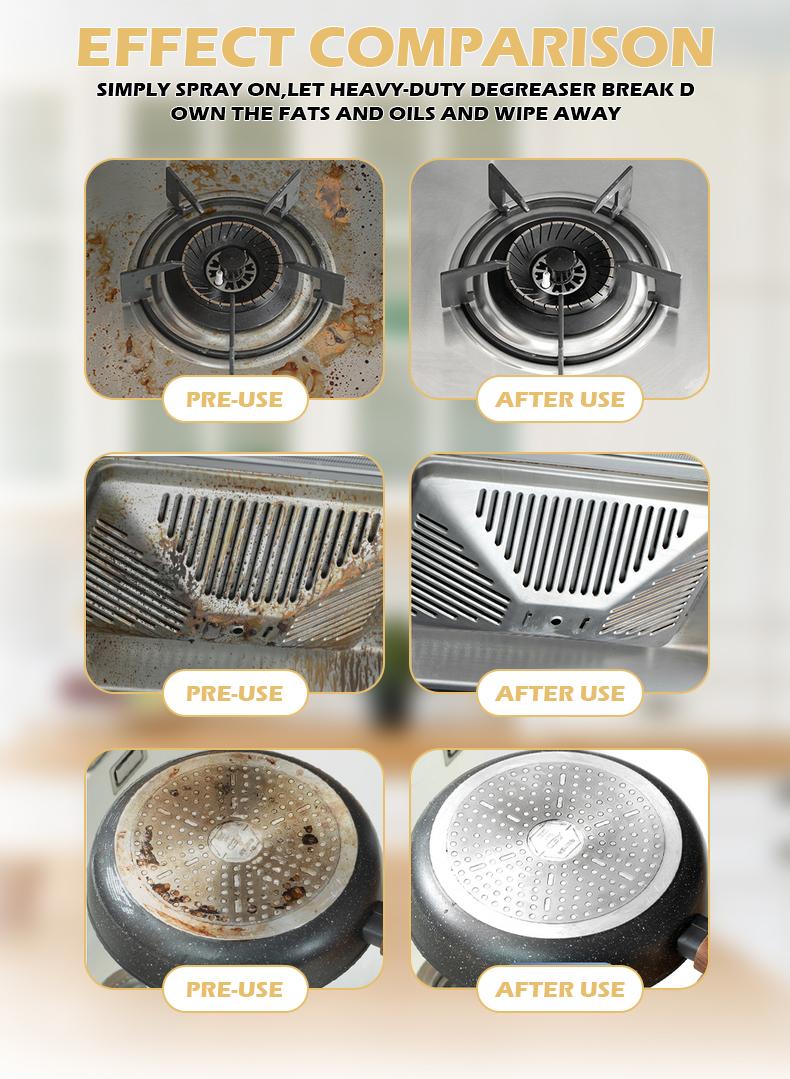 Liapu ProClean+ - Advanced Multi-Surface Cleaning System with Precision Spray Technology for Kitchen Mastery & Appliance Care (Oven/Stove/Range Hood/Household) Antibacterial All-Purpose Kitchen Spray Cleaner