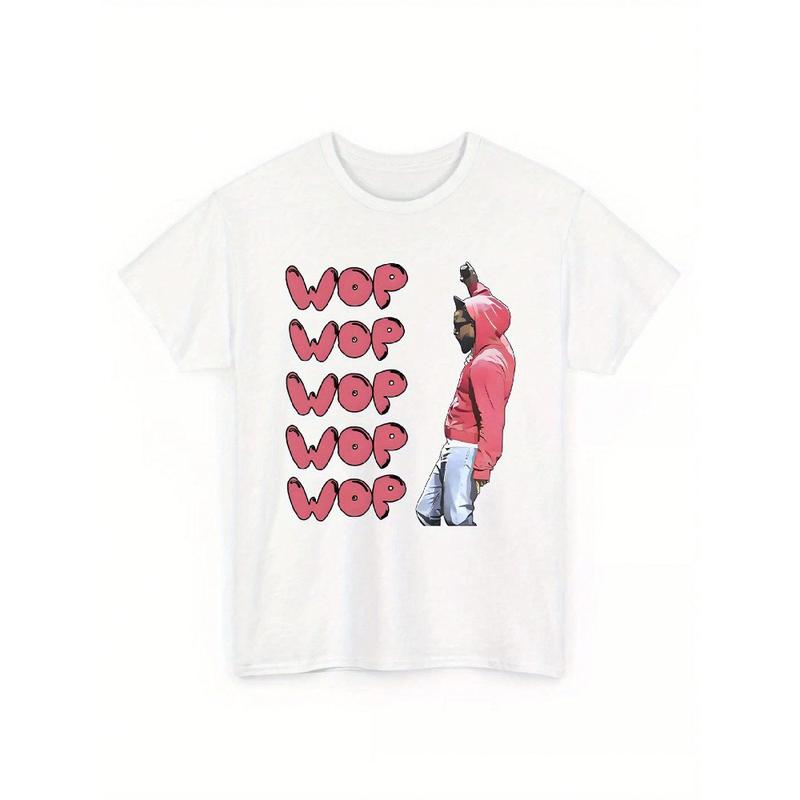 Kendrick Comfort Colors Graphic Tee Hip-Hop West Coast Rap California White Tee T Shirt - Casual Shirt, Unisex Shirt, Soft Fabric, Breathable, Comfortable, Short-Sleeved Retro High-Quality