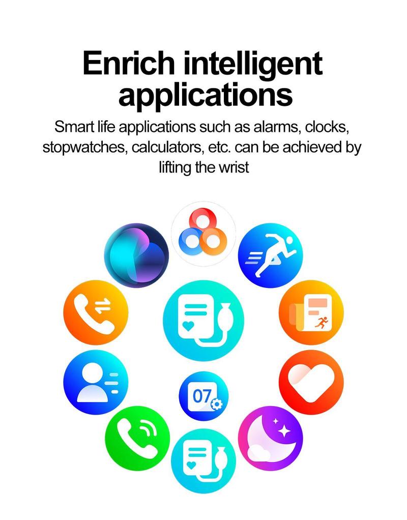 2026 New Bluetooth Multifunctional Smartwatch for Women Men, 1.85 HD Smart watch for Android/iPhone/iOS Compatible，Answer/Make Call Sport Intelligent Watch, Fitness Tracker, IP68 Waterproof Step Counter with Sleep Monitor，tiktokshopcreatorpicks, Gift