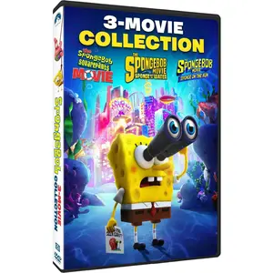 The SpongeBob 3-Movie Collection  [DVD Video Disc] 3 Pack