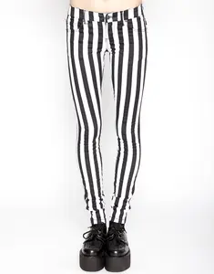 T-BACK JEAN WIDE STRIPE