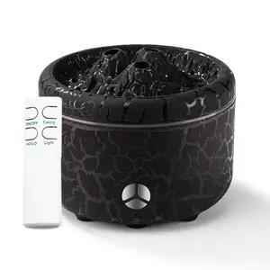 Remote Control Aromatherapy Diffuser 500ml Large Capacity 2 Mist Modes for Home Office Bedroom Eco-Friendly PP Material Ultrasonic Cool Mist Technology