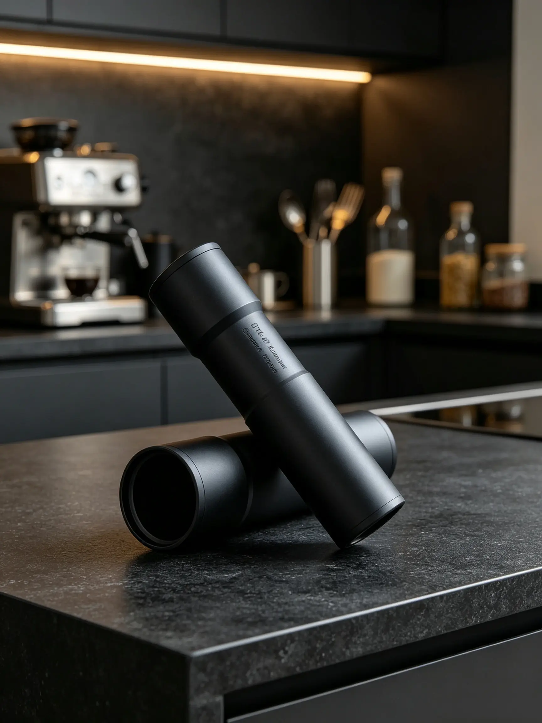 Modern Black Finish Kitchen Tool, Durable Structure for Long‑Term Use