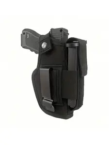 Outdoor Sports Elastic Belt Clip Pouch for Tactical Holster/Sheath — Universal Left/Right Fit, Quick Draw, Concealed Carry, Multi-Functional