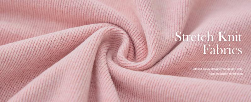 PrettyGarden Women's Mock Neck Knitted Two Piece Sets Fall Sweatsuit Long Sleeve Knit Tops Wide Leg Pants Lounge Set Airport Outfits,Comfy Womenswear