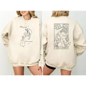 A Heart's A Heavy Burden 2 Side Hoodie, Howl And Sophie Shirt, Howls Moving Castle Sweatshirt, Gift For Anime Fan, Unisex Sweater Pullover Tee