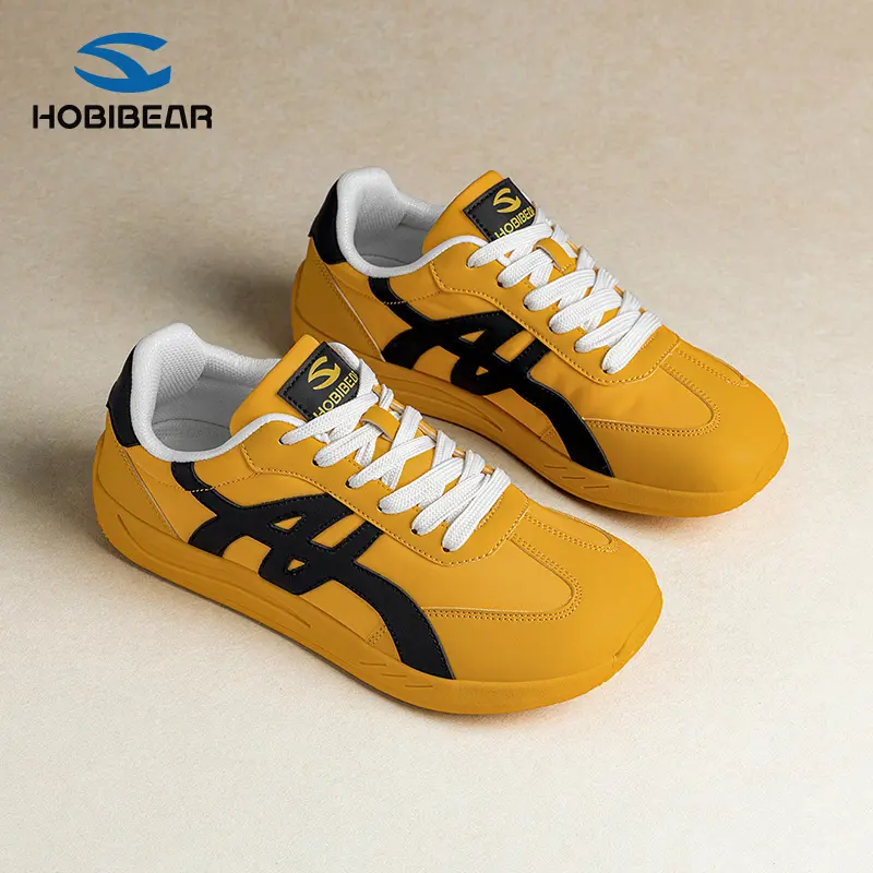 HOBIBEAR wide-headed shoes spring and autumn large-size casual shoes breathable and comfortable sports shoes, outdoor light single shoes tiktokshopbacktoschool