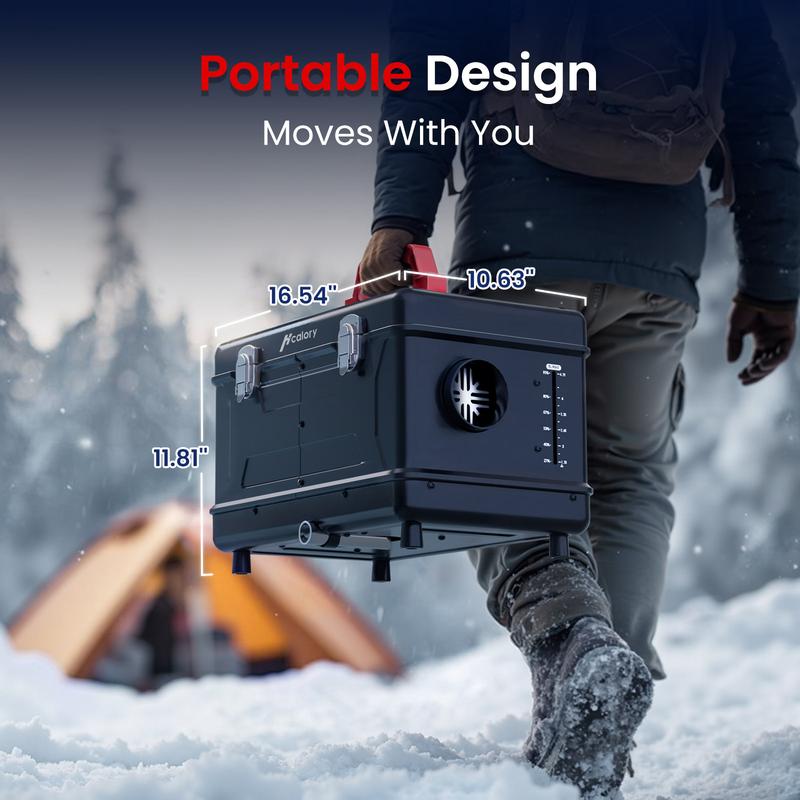HCALORY 8KW Diesel Air Heater All-in-one 110V AC & 12V DC Support with Altitude Mode 5L Fuel Tank Portable Parking Heater Bluetooth APP Control Heating for Car Truck Boat RV Campers HCALORY 8KW Diesel Air Heater All-in-one 110V AC & 12V DC Support with Altitude Mode 5L Fuel Tank Portable Parking Heater Bluetooth APP Control Heating for Car Truck Boat RV Campers