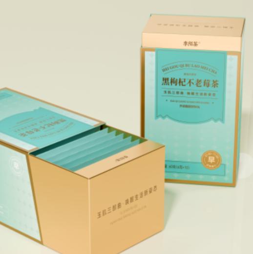 Anti Aging Morning Tea 60g (6g×10pcs) Caffeine Free With Red Dates, Mulberry, Poria, Coix Seed, Pear, Black Wolfberry Jasmine