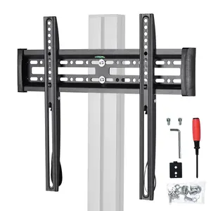 Yescom TV Mount Bracket for PC Mobile Cart Trolley Fits 32" to 65" LCD LED Screen TVs