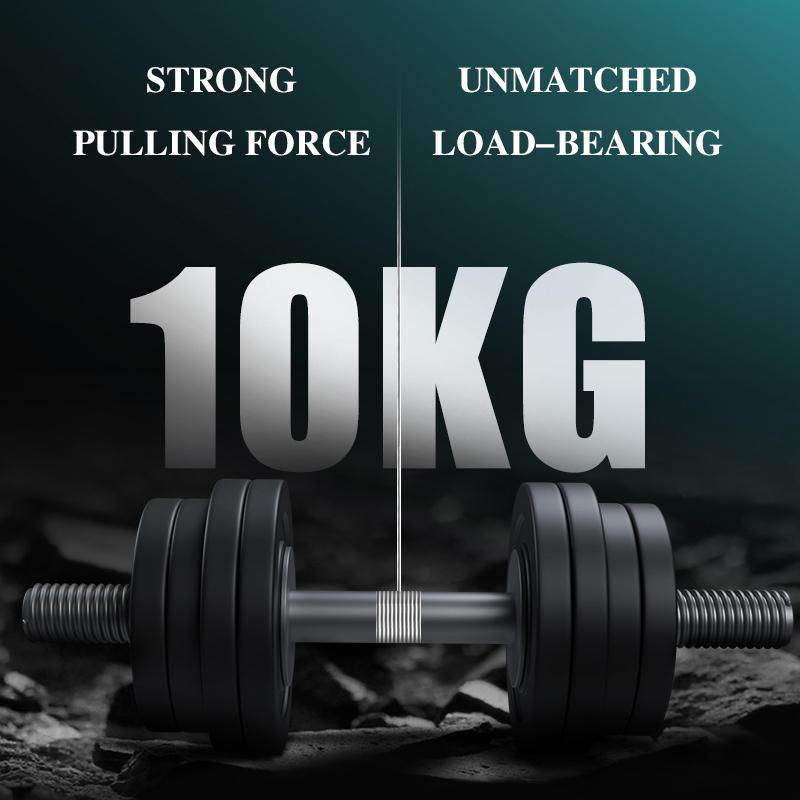 FUNDUNNY Professional Fishing Line 500m Red Size 4 - Original Nylon with Fluorocarbon Coating - Suitable for Various Saltwater and Freshwater Fishing Applications