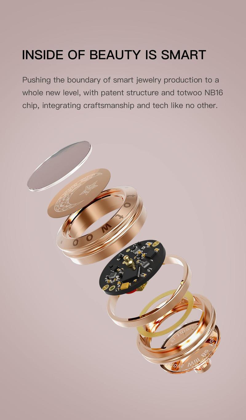 totwoo Long Distance Touch Bracelets with Sun&Moon Functional Love Connect Couple Gifts For Boyfriend or Girlfriend or your Family