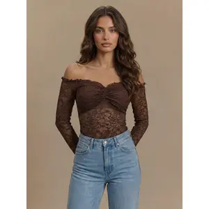 Alma Bodysuit - Chocolate