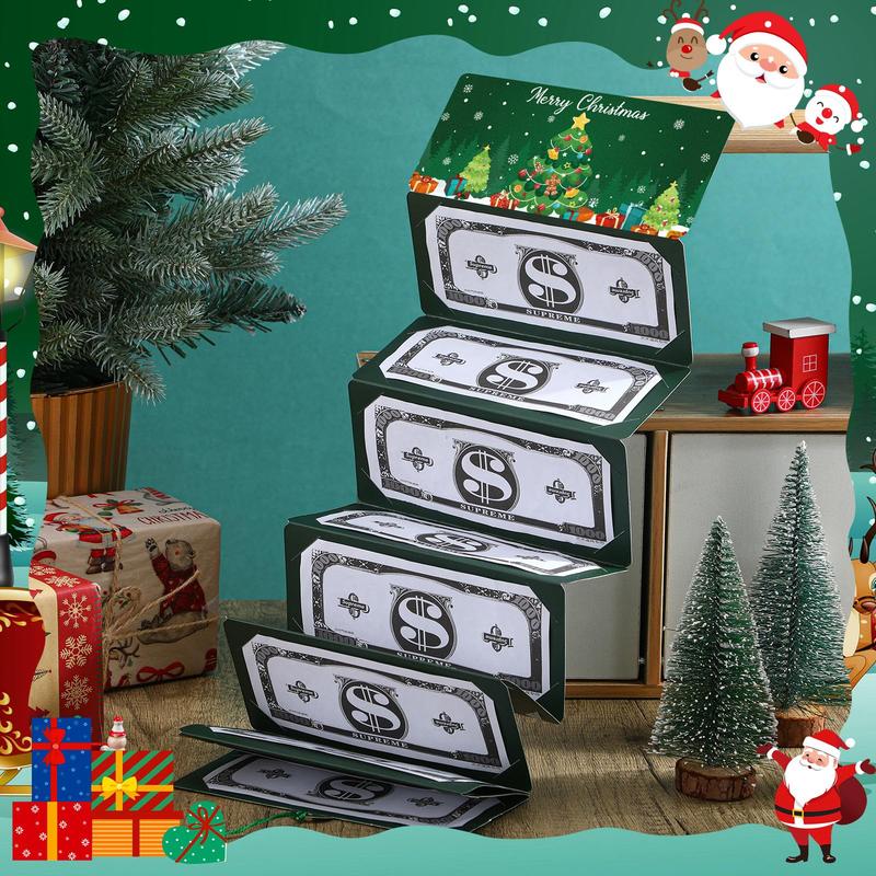 Christmas Clearance Sale Christmas Money Holders Cash Gift Envelope with 10 Slots Santa Snowmen Pattern DIY Christmas Gift Ideas Xmas Gift Card Holder for Family Friend,Christmas Valentine's Day Thanksgiving Day Anniversary Surprise Gift
