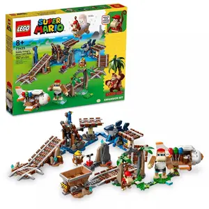 LEGO Super Mario Diddy Kong's Mine Cart Ride Building Set (71425)