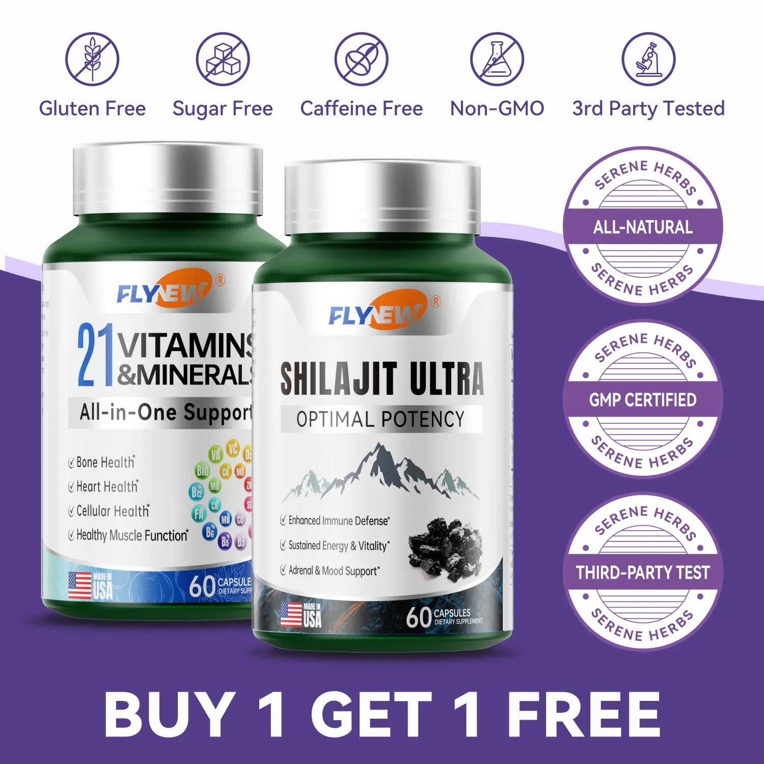 Shilajit Ultra Vitamins & Mineral Complex
