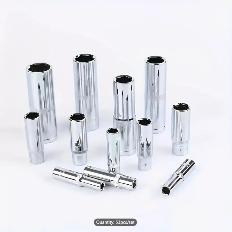 Repair Tools Set ,53pcs/set, Auto Car Repair Tools Set With Ratchet Wrench, Durable Repair Tools For Home And Outdoor Use