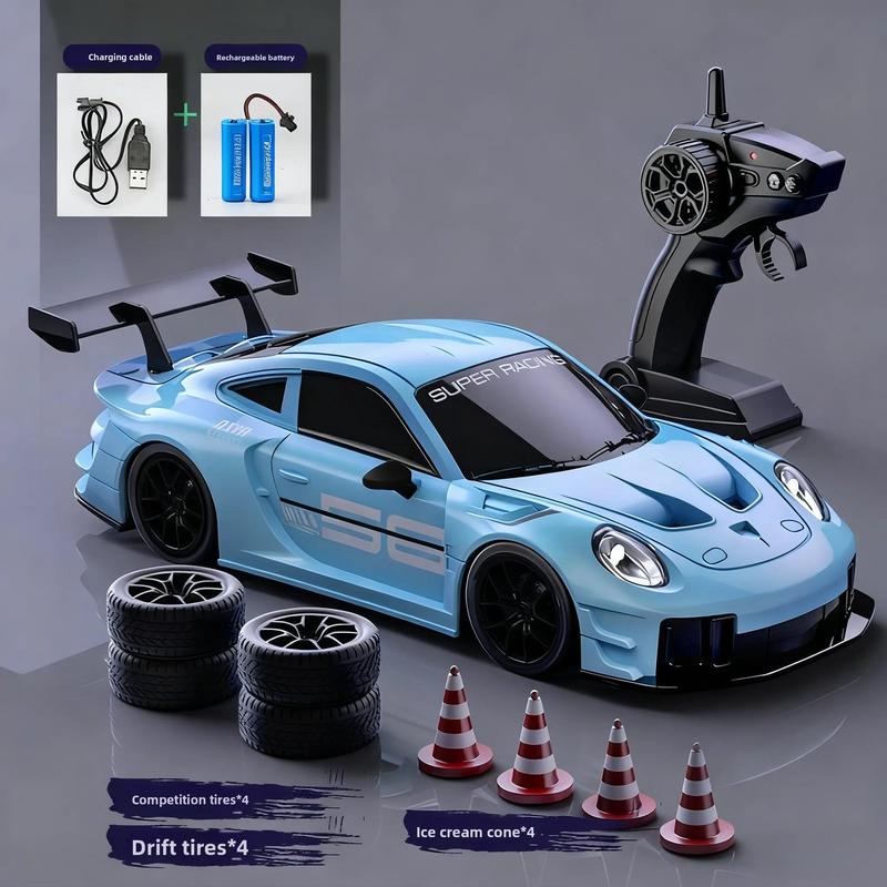 Remote Control Drift Tail Car RC High-Speed Racing Car :24 Four-Wheel Drive Remote Control Car Model Boys Toy Remote Control Drift Tail Car RC High-Speed Racing Car :24 Four-Wheel Drive Remote Control Car Model Boys Toy