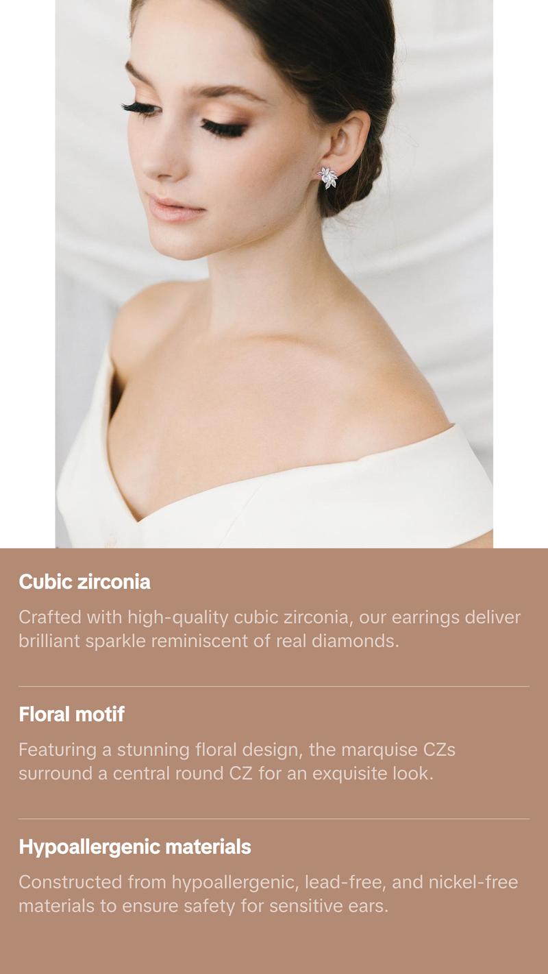 Marla CZ Stud Earrings