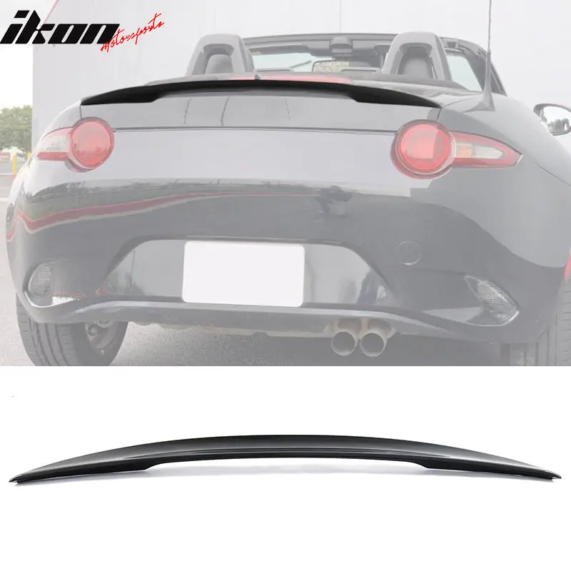Performance Style #A3F Black Trunk Spoiler for Mazda MX-5 Miata 2016-2025