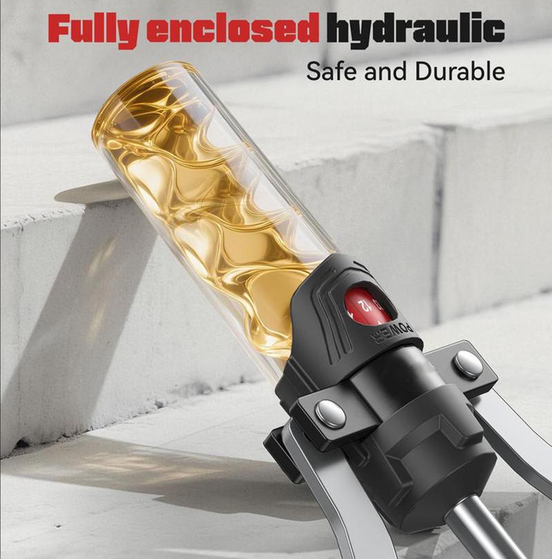 Adjustable Chest & Arm Twister with Trainer 15-Level Hydraulic Power Chest Press Machine 22-440lb for Upper Body Portable Resistance Home Fitness Equipment Outdoorfun