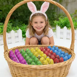 60PCS Small Hatching Dinosaur Eggs for Dinosaur Birthday Party Favors Valentine Goodie Bag Stuffers Classroom Carnival Prizes Bulk Pinata Fillers Novelty Grow in Water Dino Eggs with Toys Inside