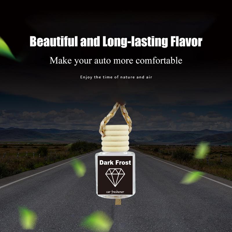 VIAMOD KNIGHT ICE 2PCS Hanging Car Fresheners – Elegant Wooden Bead Diffusers with Refreshing Scent