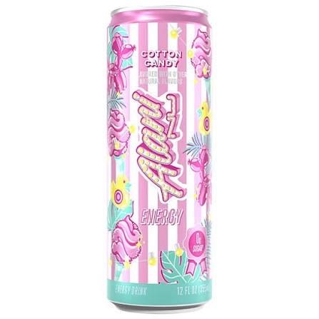 Alani Nu Energy Drink Cotton Candy 12 Drinks 12 Fl Oz Each US Made Caffeine Boost Reliable Energy Boost