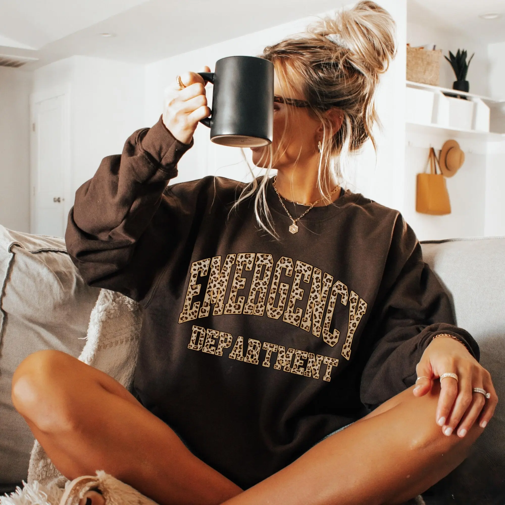 Emergency Department Sweatshirt, Emergency Nurse Sweatshirt, ER ED Nurse Sweatshirt, Emergency Nurse Gift