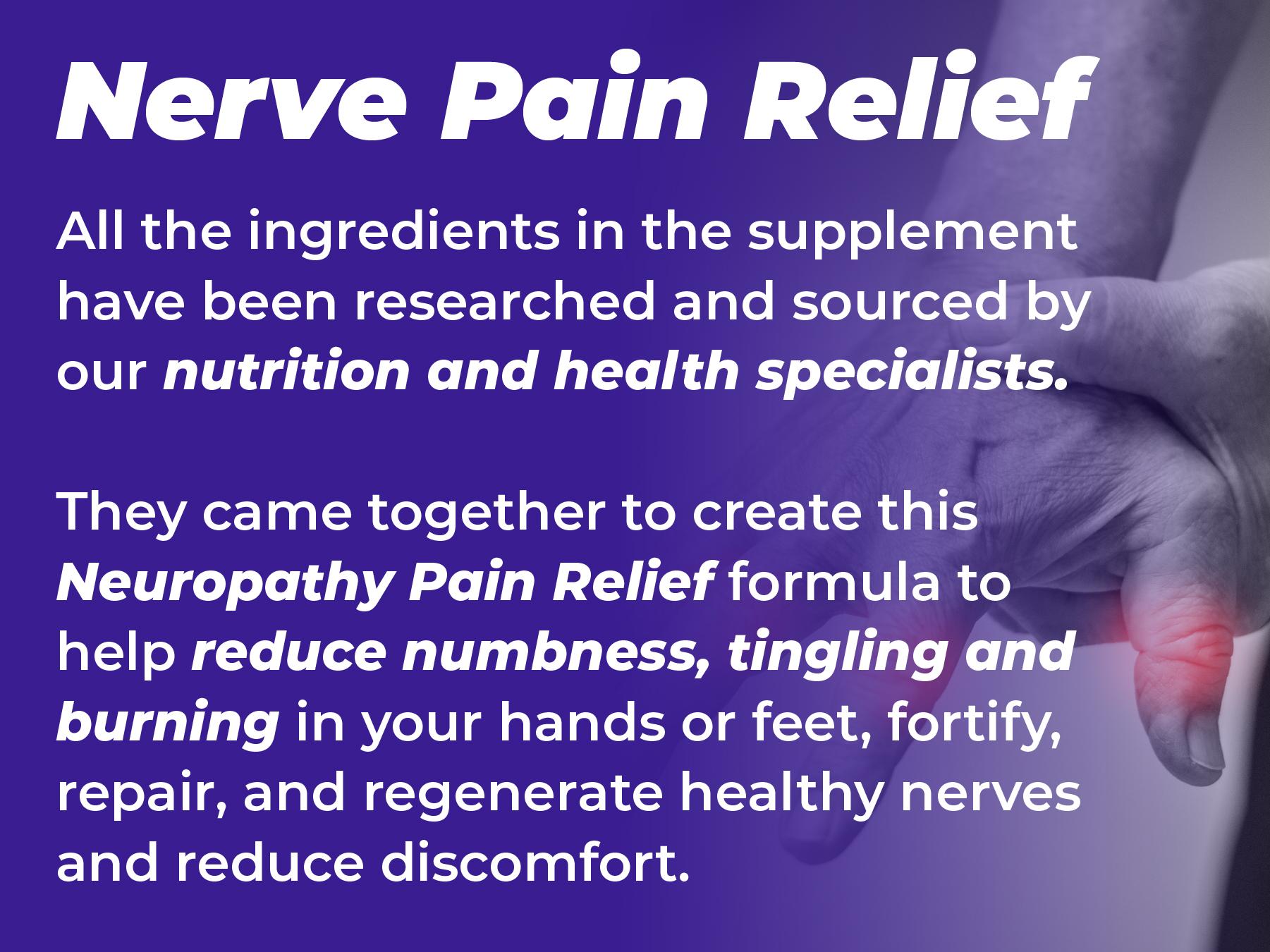 Nerve Regen Formula - Nerve Support, Tingling Numbness Solution & Natural Nerve Health Supplement
