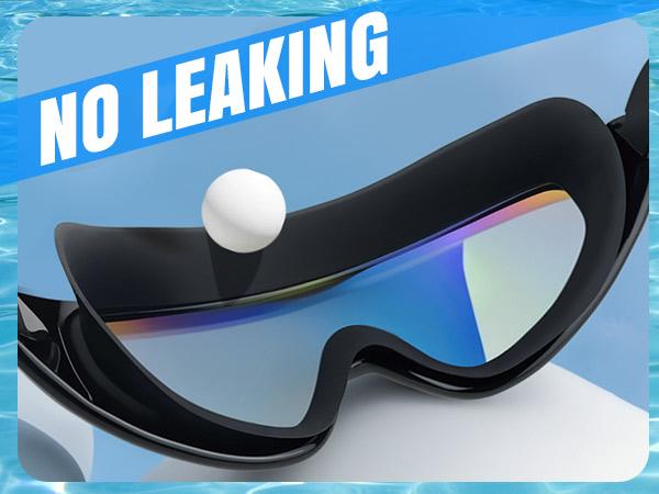 Rantizon Swim Goggles 2 Pack, Wide View Anti Fog&UV Swimming Goggles for Audlt, No Leaking Swim Glasses for Men Women Kids