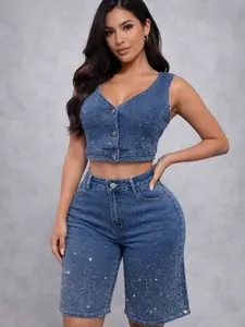 Maddy 2 piece Set Vest and Bermuda