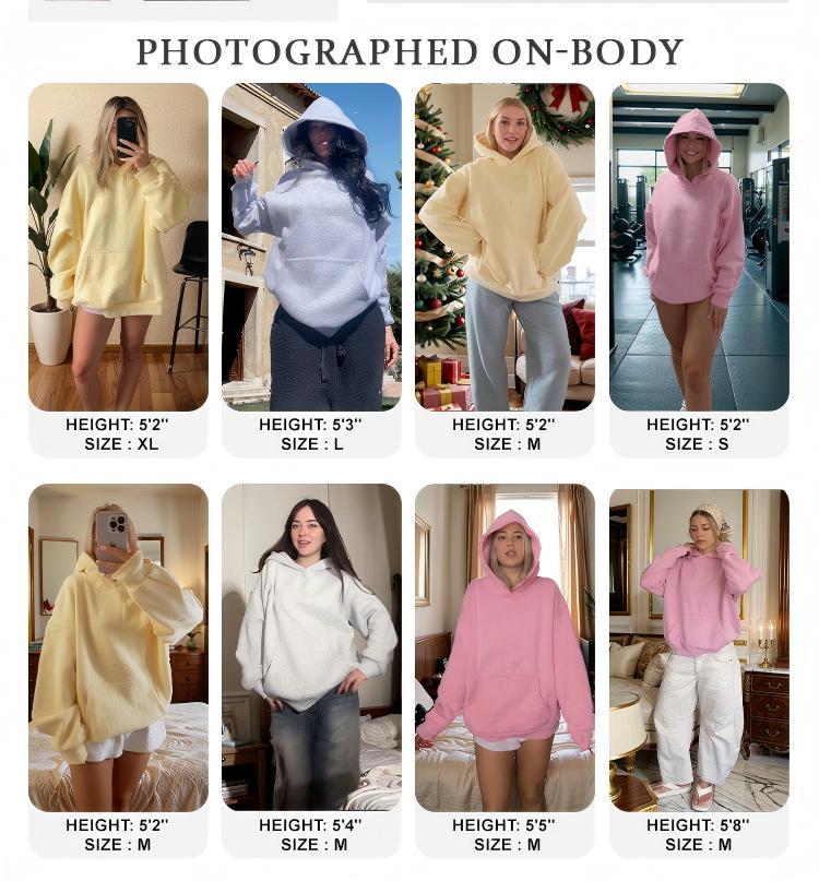AUTOMET Women's Oversized Hoodies Pullover with Pocket, Casual Fleece Fabric, Minimalist Fall Clothes for Women Fashion Clothes AUTOMET Women's Oversized Hoodies Pullover with Pocket, Casual Fleece Fabric, Minimalist Fall Clothes for Women Fashion Clothes