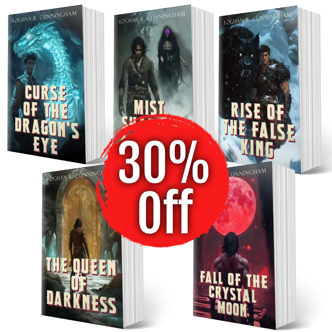 Crystalline Dragons Saga Bundle - Signed Paperback - CHANGES Please Read