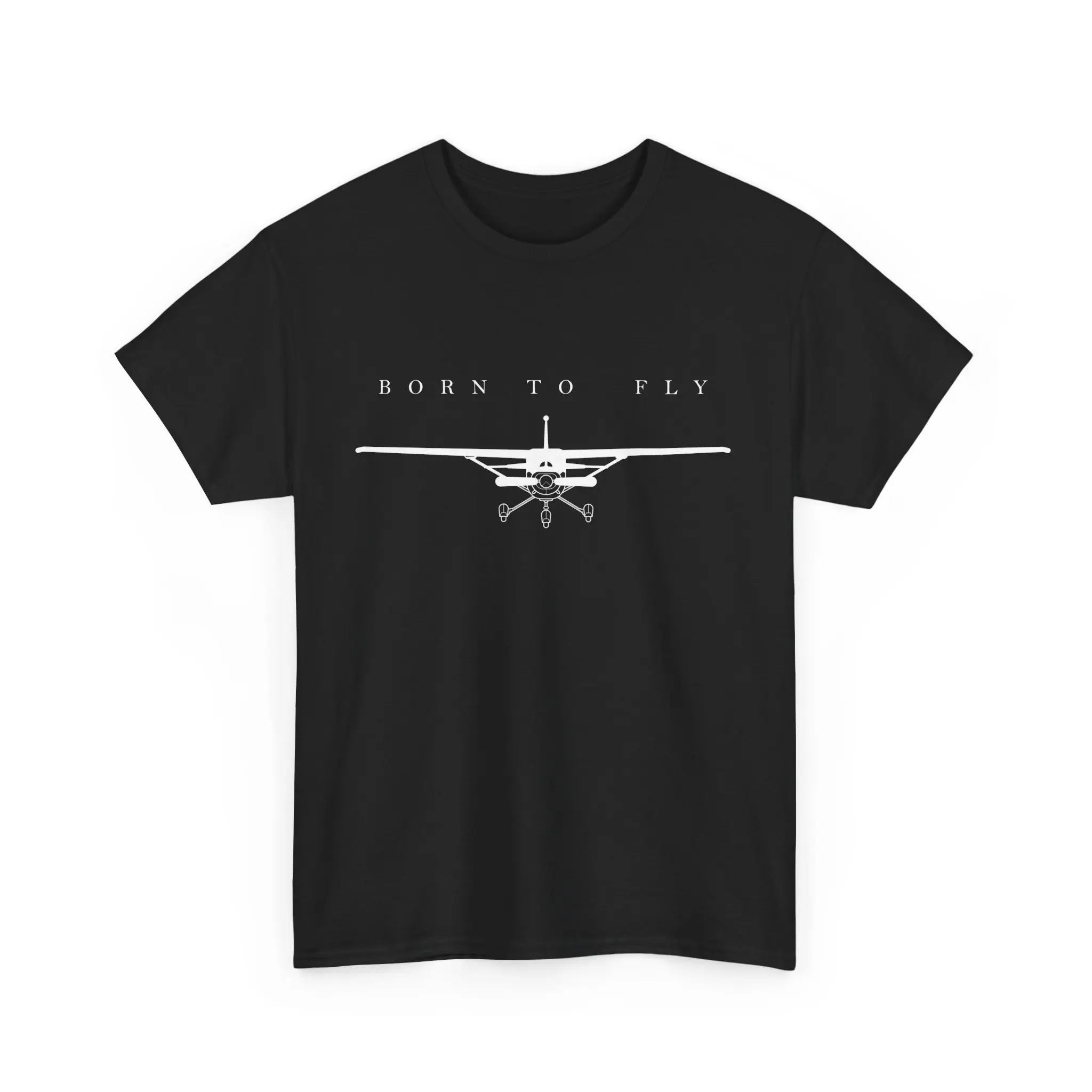 Airplane Born To Fly Pilot Aviation Flying T-shirt, Airplane Fans Women Men Christmas Gifts Aviation Lovers T-shirt