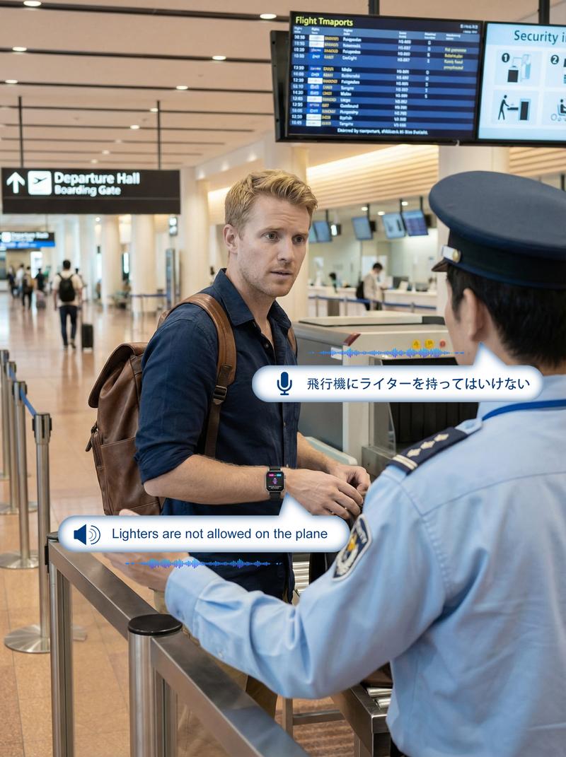 iTourTranslator AI Translator Smart Watch, Real Time Language Translator 127 Languages, Offline Translation Device for Men Women, Fitness Tracker Smartwatch with HR, Sleep Monitor, 9 Sport Modes