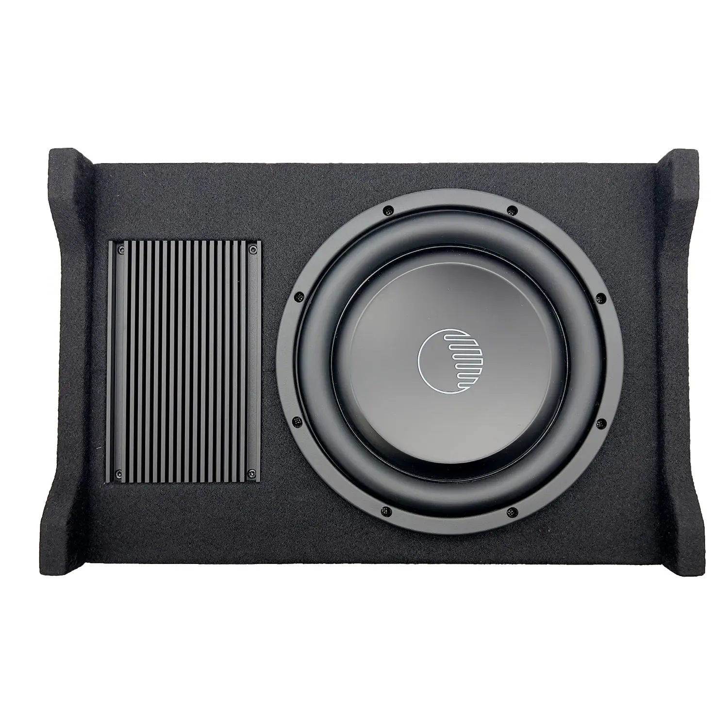 Orion Cobalt CPE120 Compact Powered Car Subwoofer - 12-In MDF Subwoofer Enclosure, Down-Firing Design, Built-In Amplifier, High-Performance Car Audio Component, Vehicle Fit