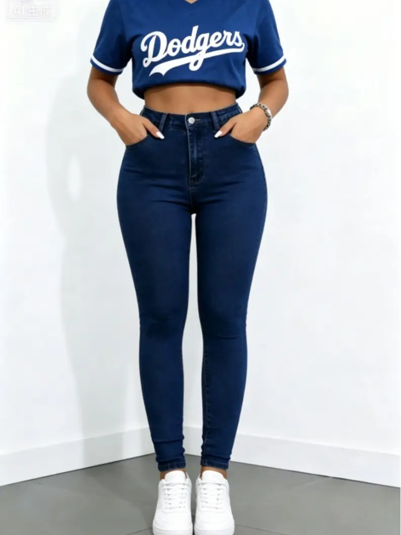 Women's Mid-Waist Slim Fit Jeans, Lightweight Flex Fabric Stretch Denim, Comfortable All-Season Skinny Fit Bottoms, Stretch Jeans, Minimalist Outfits, Flex Fabric Jeans
