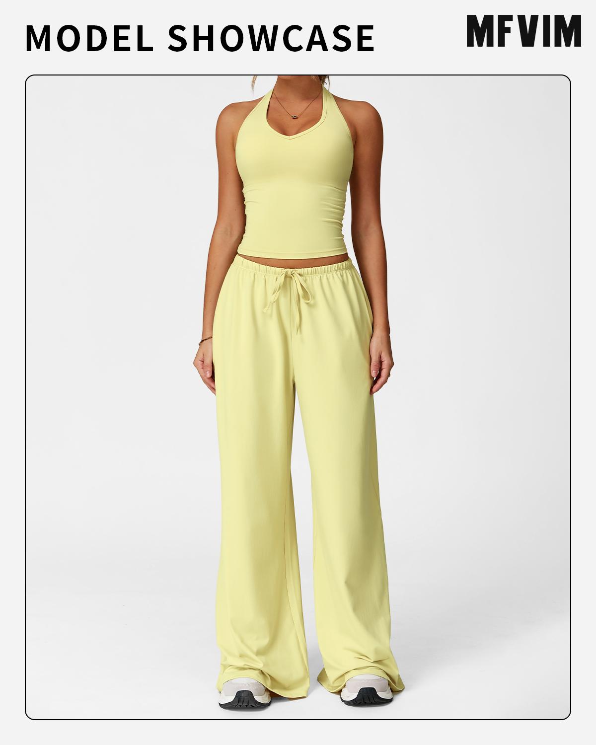 MFVIM Women's Fitness Suit 2 Piece High Waisted Pants With Padded Stretch Sports Bra Set Fitness Clothing solid sportswear athletic tracksuits sport outfit activity sporty Breathable MFVIM Women's Fitness Suit 2 Piece High Waisted Pants With Padded Stretch Sports Bra Set Fitness Clothing solid sportswear athletic tracksuits sport outfit activity sporty Breathable