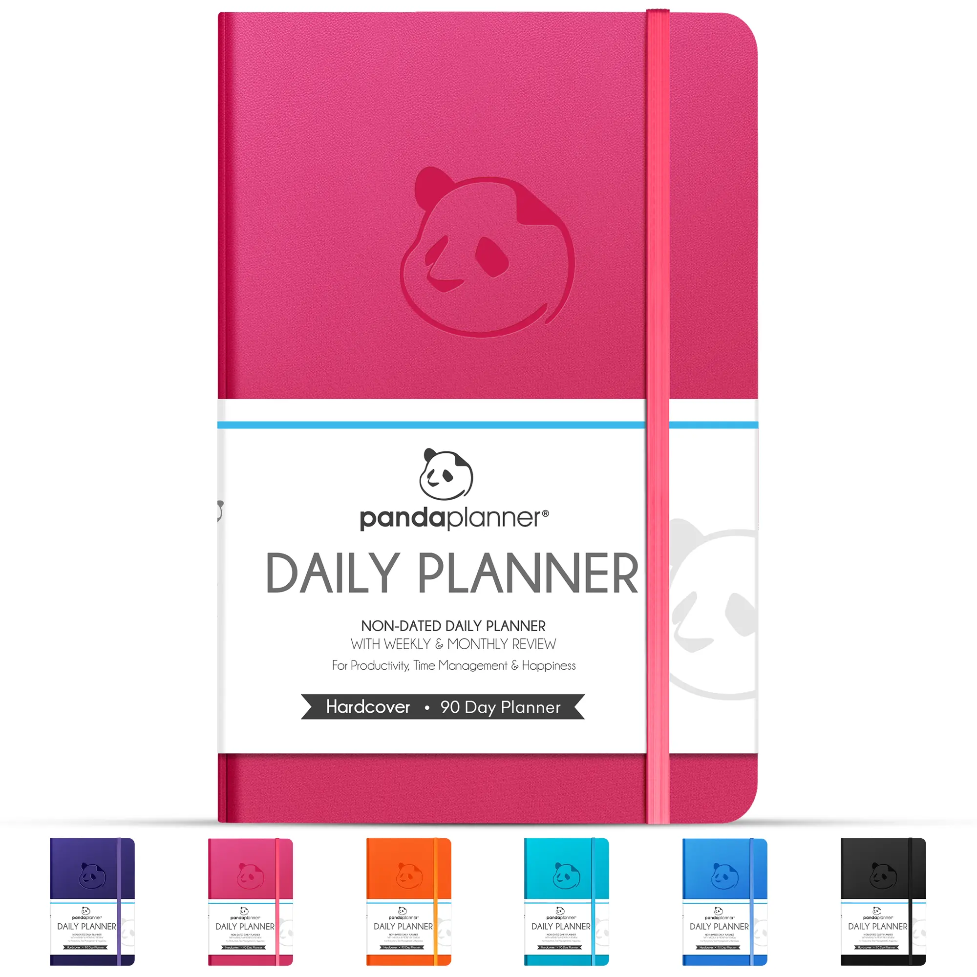 Finally Stay Focused & Get More Done Every Day – Daily Goal & Productivity Planner (Undated)