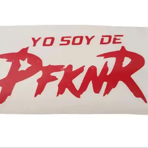 Yo Soy De PFKNR Car Decals High-Quality Vinyl Stickers for Cars and Motorcycles