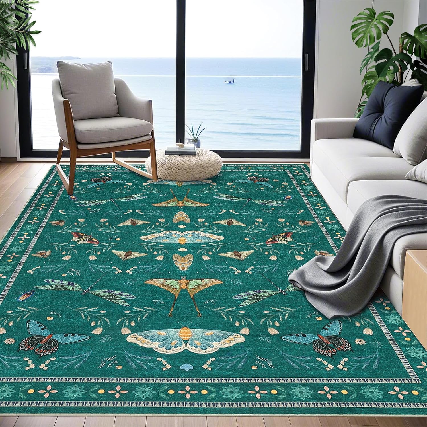 Insect Washable Soft Area Rugs for Living Room Bedroom Ultra-Thin Non Slip Dining Room Stain Resistant Rug Large Carpet for Office Nursery Bedroom Insect Washable Soft Area Rugs for Living Room Bedroom Ultra-Thin Non Slip Dining Room Stain Resistant Rug Large Carpet for Office Nursery Bedroom