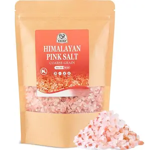 52USA Himalayan Pink Salt Coarse, Coarse Grain 1 lb, Pink Himalayan Sea Salt, Sea Salt for Grinder Refill, Himalayan Salt, Pink Salt, No Artificial Colors, No Additives, No Gluten, Kosher Certified