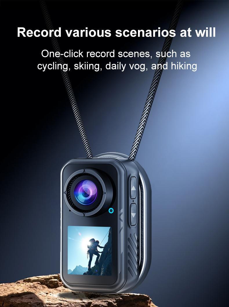 NUISK WiFi Action Camera with Dual Touch Screens Waterproof Up to 98ft 5X Zoom EIS Stabilization Compact Magnetic Mount ,Ideal Gift for Girls, Boys Teenagers, and Beginners, Birthday Christmas Gift Stick Bodycam Camera TikTokShopSpringGlowUp