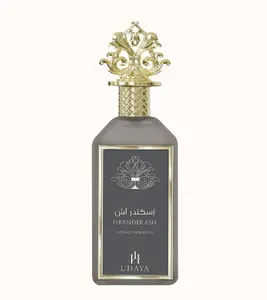 L'HAYA ISKANDER ASH EXTRAIT DE PARFUM 100ml - Aromatic Cinnamon Cardamom Bergamot Vanilla Praline Musk Tonka Candied Almond Notes